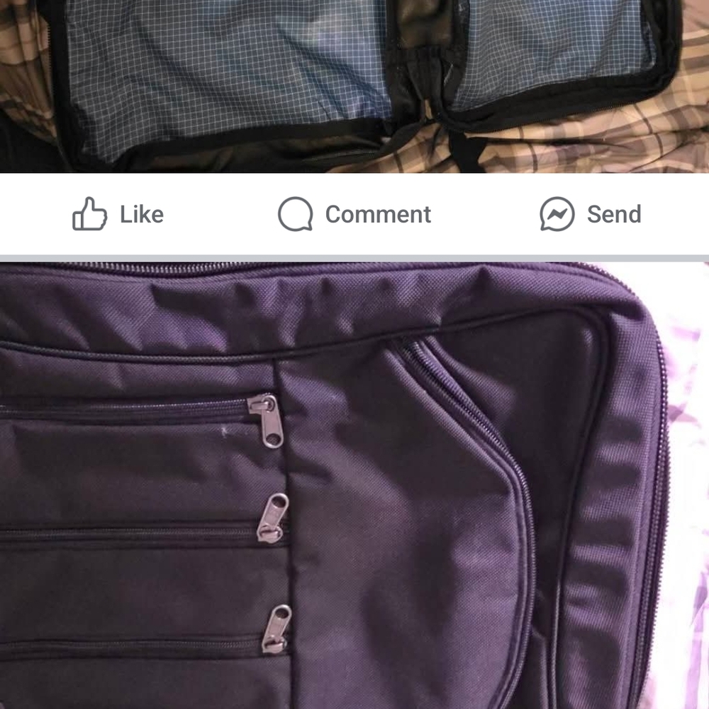 Elegant Black Travel Bag for Men